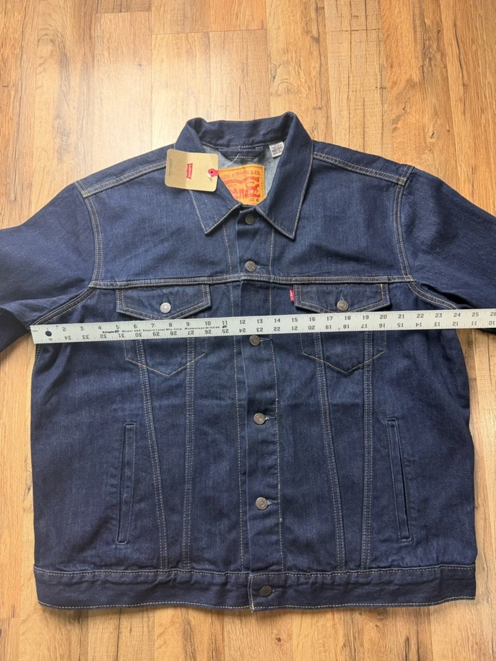❗️NWT❗️Men's Levi's Denim Jacket - Classic Trucker Style Size XL - Picture 5 of 11
